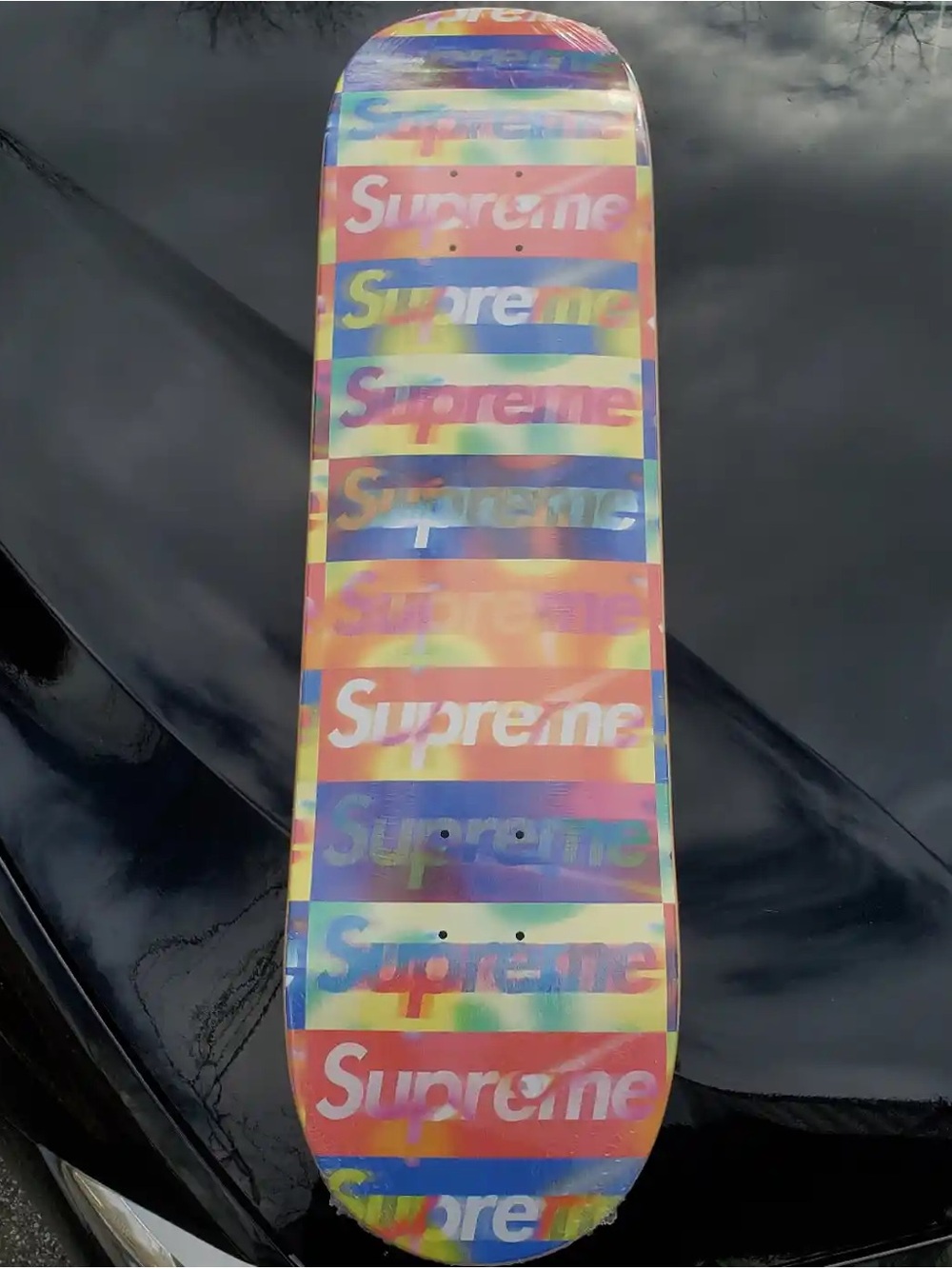 Supreme Distorted Logo Skateboard